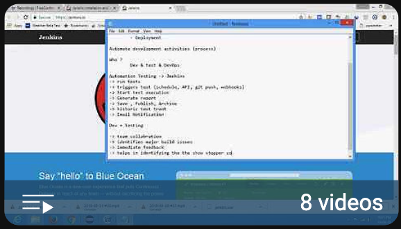 Jenkins with Automation Frameworks